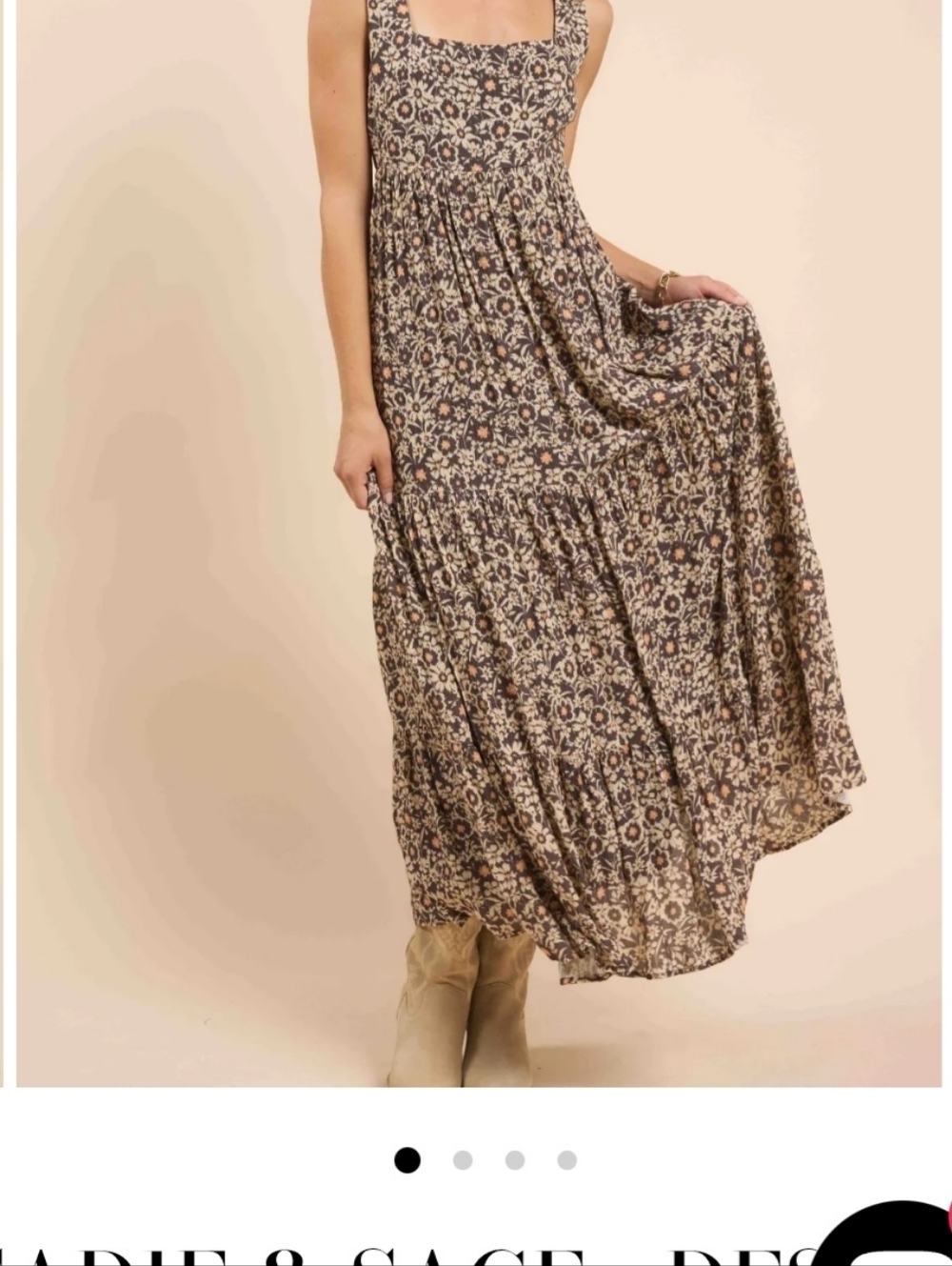 Sadie & Sage Flowy Dress M